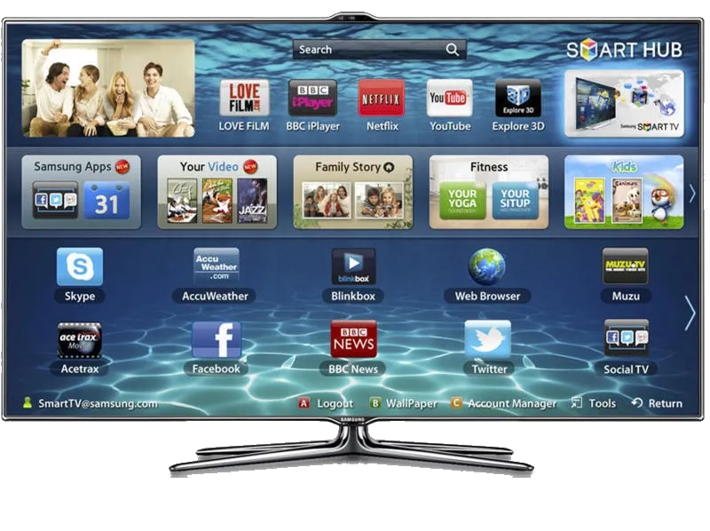 Замена контроллера Samsung UE50ES6710