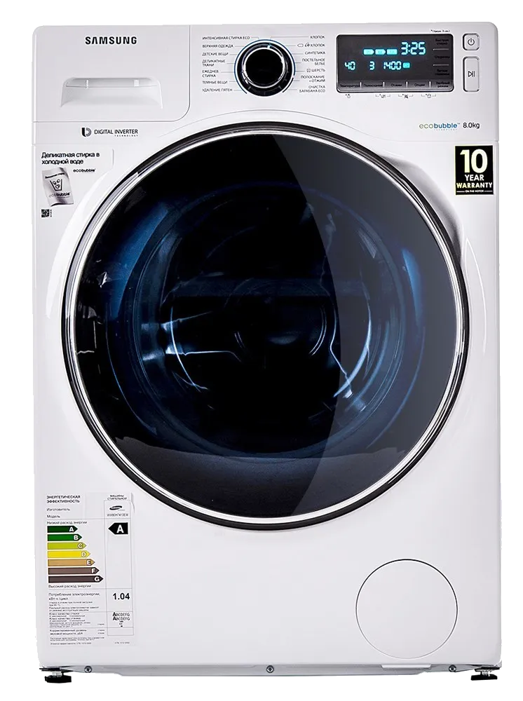 Замена бака Samsung WW80H7410EW